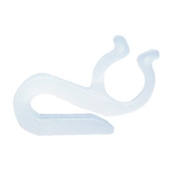 Adams 5150-99-1040 Mighty Light Clip, Polypropylene, White