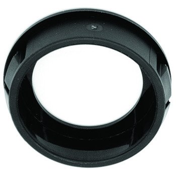 Jandorf 61425 Conduit Bushing, Nylon, Black, 1-1/16 in Dia Panel Hole, 0.453 in Thick Panel