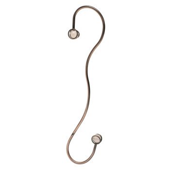 Perky-Pet 85 Hanging Hook, Beaded, Steel, Brushed Copper