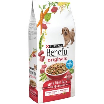 Beneful 1780013485 Dog Food, Beef Flavor, 3.5 lb Bag