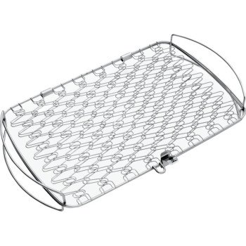 Weber 6471 Grilling Basket, Stainless Steel, 16 in OAL