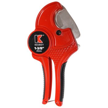 Keeney K840-100 Pipe Cutter, 1-3/8 in Max Pipe/Tube Dia, HCS Blade