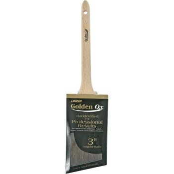 Linzer WC 2453-3 Paint Brush, 3 in W, 3 in L Bristle, Fine China Bristle, Sash Handle