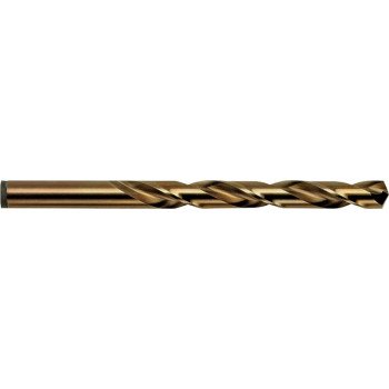 Irwin 63126 Jobber Drill Bit, 13/32 in Dia, 5-1/4 in OAL, Spiral Flute, 13/32 in Dia Shank, Cylinder Shank