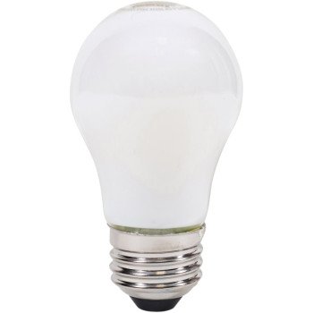 Sylvania 40776 Natural LED Bulb, General Purpose, A15 Lamp, 60 W Equivalent, E26 Lamp Base, Dimmable, Frosted