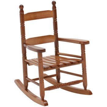 Seasonal Trends KN-14N/KN-10-N Childs Rocking Chair, 14-3/4 in OAW, 18-1/4 in OAD, 22-1/2 in OAH, Hardwood, Natural