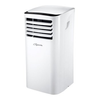 Comfort-Aire PS-101G Portable Air Conditioner, 115 V, 10,000 Btu/hr Cooling, 2-Speed, 55 dBA, White, 9.5 CEER