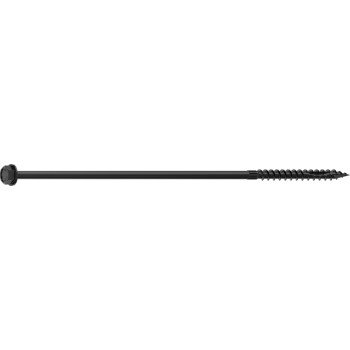 Camo 0365270 Structural Screw, 5/16 in Thread, 10 in L, Hex Head, Hex Drive, Sharp Point, PROTECH Ultra 4 Coated, 10