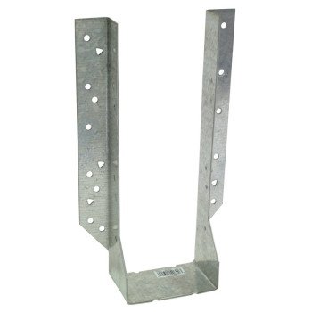 Simpson Strong-Tie HU HU412 Joist Hanger, 10-5/16 in H, 2-1/2 in D, 3-9/16 in W, 4 x 12 in, Steel, Galvanized