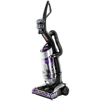 Bissell CleanView 2258C Swivel Pet Rewind Upright Vacuum, Multi-Level Filter, 27 ft L Cord, Black