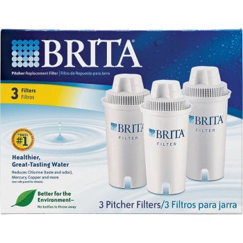 Brita 35503 Pitcher Replacement Filter, For: 68389, 6035455, 6063986 Model Pitchers