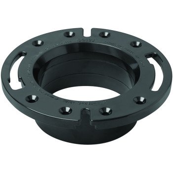 43586 SPIGOT FLANGE 4IN ABS   