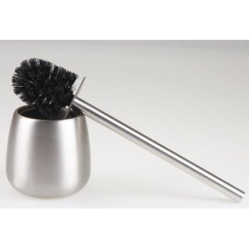 Interdesign 98810 Toilet Bowl Brush, Stainless Steel Holder