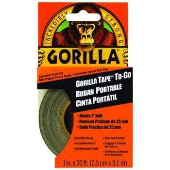 Gorilla 6101002 Duct Tape, 30 ft L, 1 in W