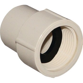 Nibco T00390D Pipe Adapter, 3/4 in, Slip x FIP, CPVC