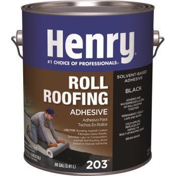 Henry COLD-AP HE203042 Roof and Lap Adhesive, Liquid, 1 gal