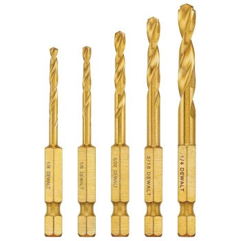 DD5155 DRILL BIT IMPCT SET 5PC