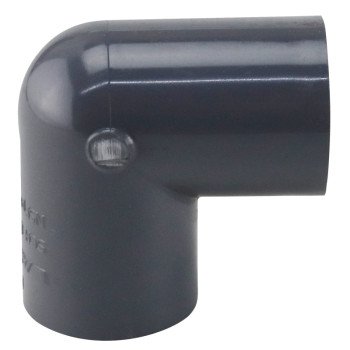 Lasco 806005BC Pipe Elbow, 1/2 in, Slip, 90 deg Angle, PVC, SCH 80 Schedule