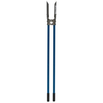 Seymour 21110 Post Hole Digger, Triple Riveted Blade, HCS Blade, Fiberglass Handle, Non-Conductive Handle, 59 in OAL