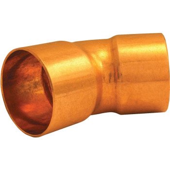 Elkhart Products 31120 Pipe Elbow, 1 in, Sweat, 45 deg Angle, Copper