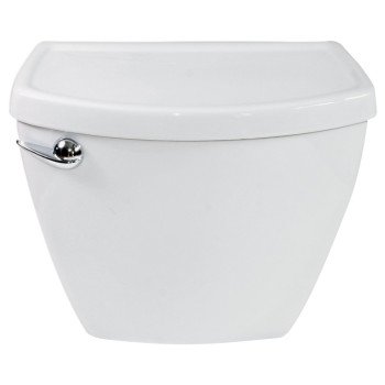 American Standard Cadet 3 Series 4021101N.020 Toilet Tank, 1.28 gpf Flush, 12 in Rough-In, Vitreous China, White