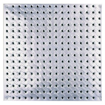 Knape & Vogt 0204-1616 Pegboard, 16 in OAD, 16 in OAH, Steel