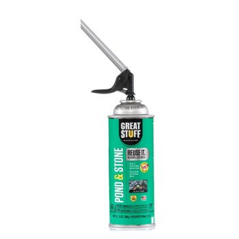 Great Stuff 99112849 Pond and Stone Insulating Foam Sealant, Black