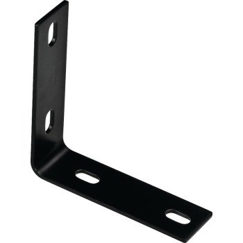 National Hardware 1151BC Series N351-464 Corner Brace, 5.1 in L, 1-1/2 in W, 5.1 in H, Steel, Powder-Coated