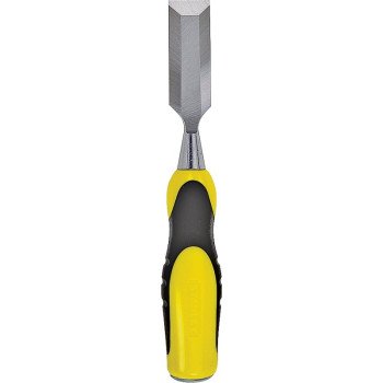 STANLEY 16-320 Chisel, 1-1/4 in Tip, 9-1/4 in OAL, Chrome Carbon Alloy Steel Blade, Ergonomic Handle