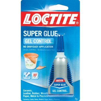 Loctite GEL CONTROL 234790 Super Glue Gel, Gel, Irritating, Clear, 5 g Bottle