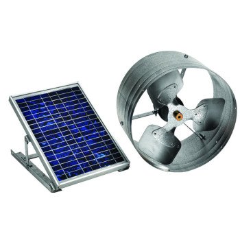 Master Flow PGSOLAR Solar Power Ventilator, 500 cfm Air, Galvanized Steel