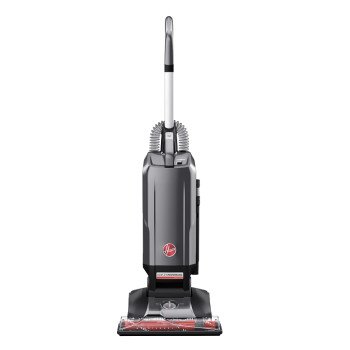 Hoover UH30601 Complete Performance Advanced Bagged Upright Vacuum, 1400 V, 12 ft L Cord, Gray