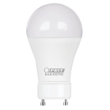 Feit Electric BPOM60DM/930CA/GU24 LED Bulb, General Purpose, A19 Lamp, 60 W Equivalent, GU24 Lamp Base, Dimmable