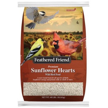 Feathered Friend 14415 Sunflower Hearts, 40 lb