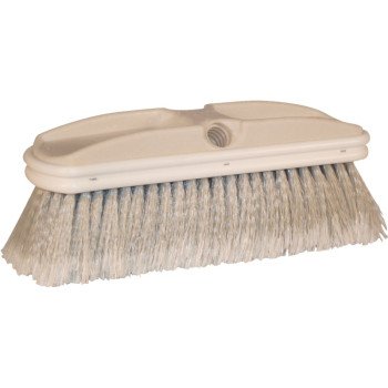 DQB 11713 Washing Brush, 2-1/2 in L Trim, 9 in OAL, Synthetic Trim, Poly Handle