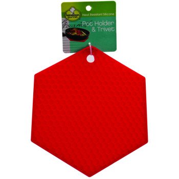 6069 POT HOLDER & TRIVET SILI 