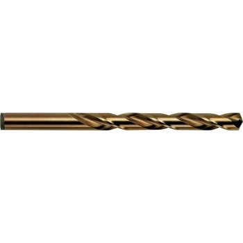 Irwin 63127 Jobber Drill Bit, 27/64 in Dia, 5-3/8 in OAL, Spiral Flute, 27/64 in Dia Shank, Cylinder Shank