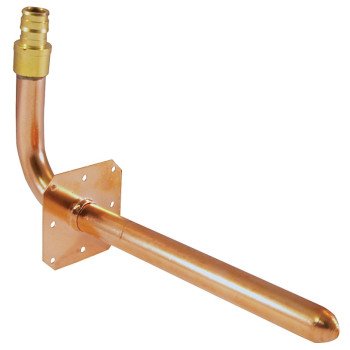 Apollo ExpansionPEX Series EPXSTUBWE12 Stub-Out, 1/2 in, Barb, Copper, 200 psi Pressure