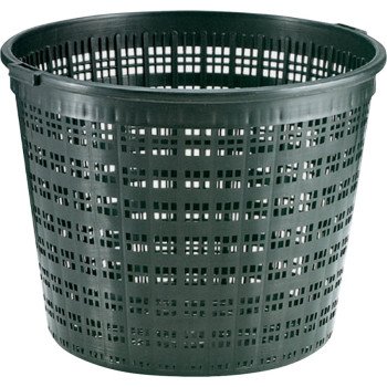 Little Giant 566553 Round Plant Basket, Black