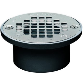 Oatey 43578 Floor Drain, 2 x 3 in, ABS Body, Black