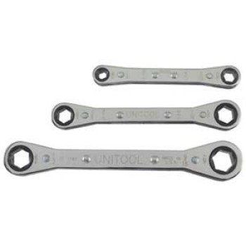 UT1190 3PCS SAE RATCHET SET   