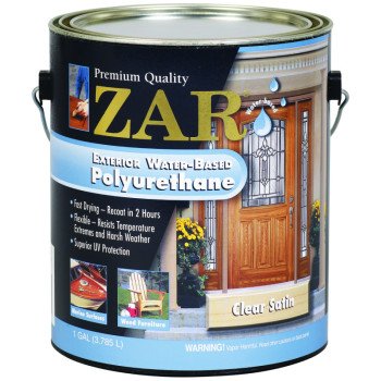 ZAR 32713 Polyurethane, Liquid, Amber, 1 gal, Can