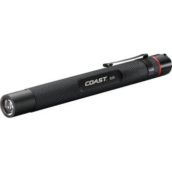 Coast TT7817CP Flashlight, AAA Battery, Alkaline Battery, LED Lamp, 36 Lumens, Inspection Beam, 22 m Beam Distance