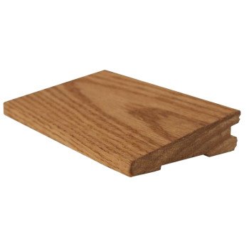 Shur-Trim FW3880GDN03 Reducer Floor Edge, 3 ft L, 2-1/2 in W, Oak Wood, Golden