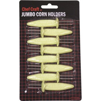 Chef Craft 21075 Corn Holder, Yellow