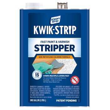 Klean Strip KWIK-STRIP GKWS960 Paint and Varnish Stripper, Liquid, Aromatic, 1 gal, Can