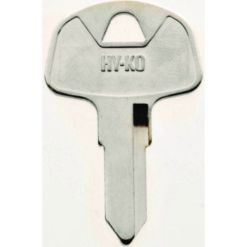 Hy-Ko 11010HD57 Key Blank, Brass, Nickel, For: Honda Vehicle Locks