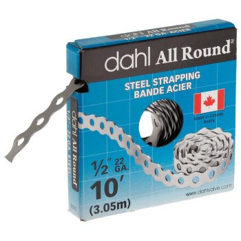 9015  1/2INX10' STRAP STEEL 22