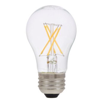 Sylvania 40366 LED Light Bulb, Decorative, A15 Lamp, 40 W Equivalent, E26 Lamp Base, Dimmable, Clear, 2700 K Color Temp