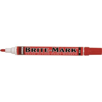 Dykem 84006 Permanent Paint Marker, Red